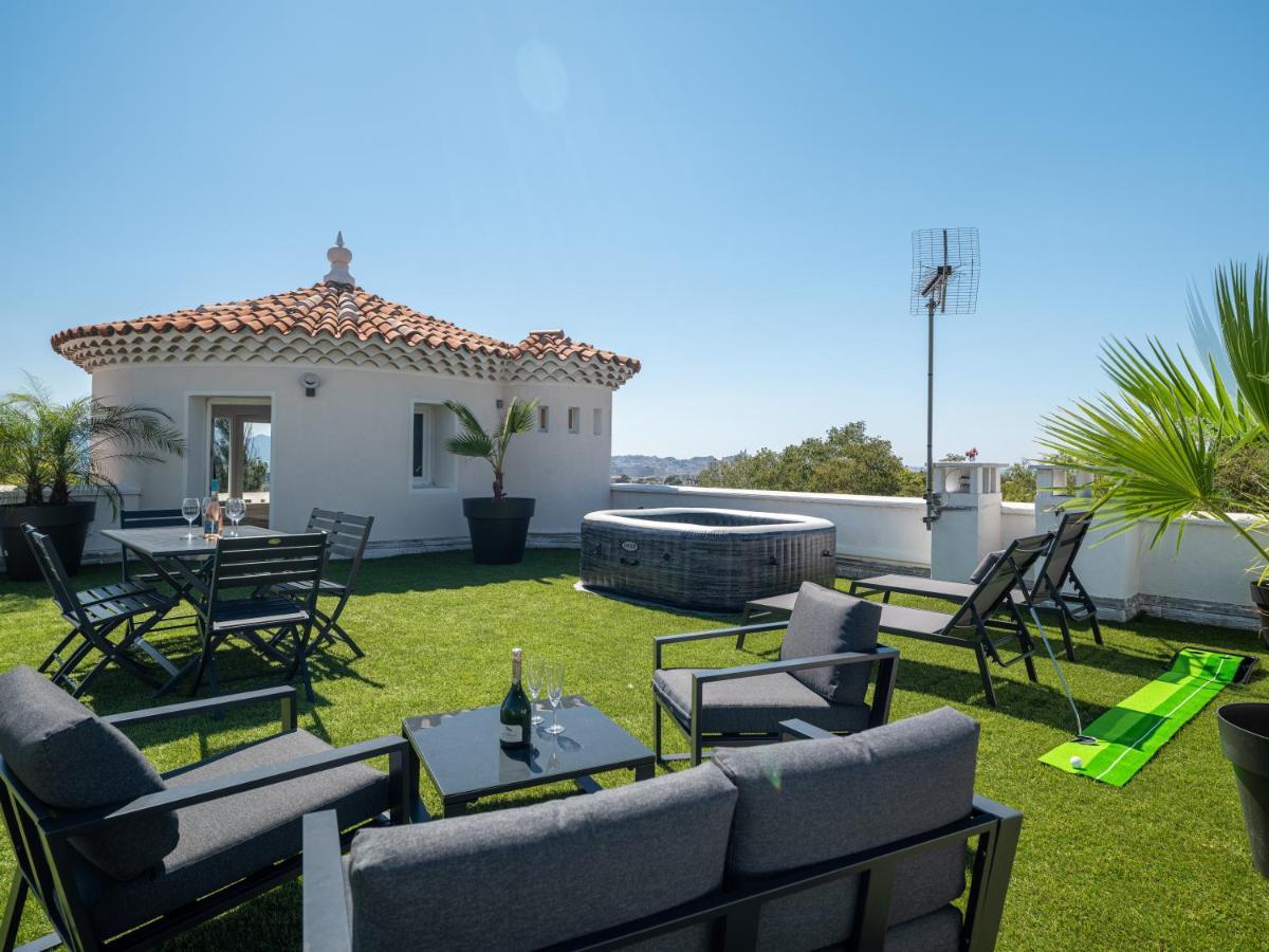 马赛La Bastide De Saint Barnabe - Jacuzzi Terrasse Clim Wifi Parking Petanque公寓 外观 照片